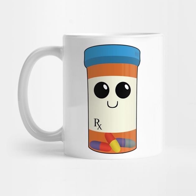 Rex the Pill Bottle - Drug Buddies by Strangers With T-Shirts